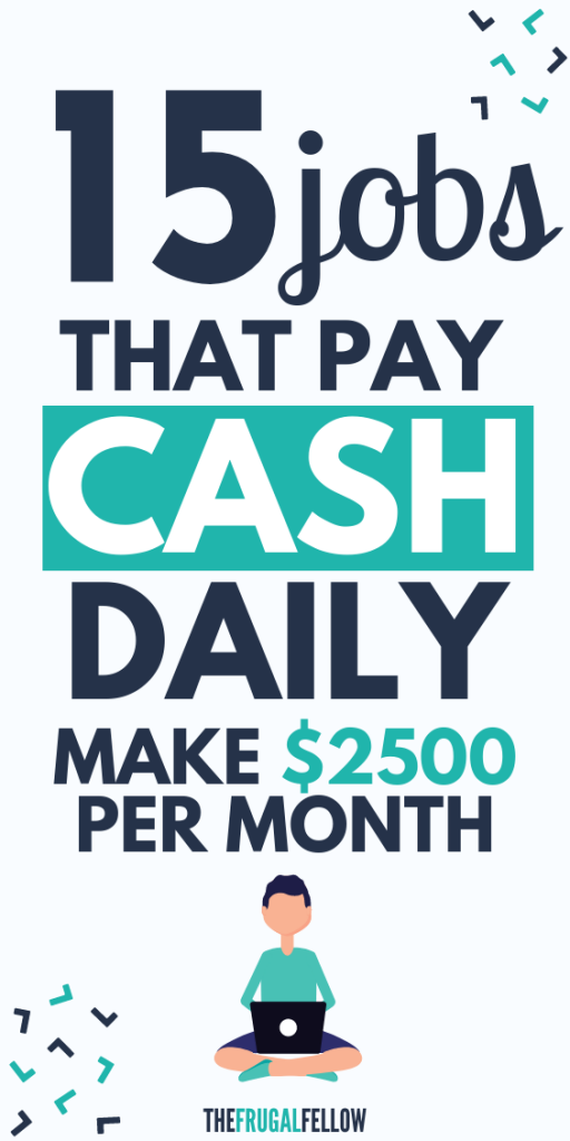 These online jobs that pay daily will let you work from home and make extra money on the side.