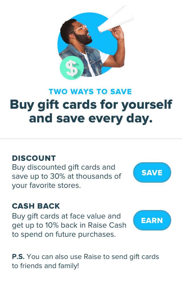 Frugal Living Raise Gift Cards